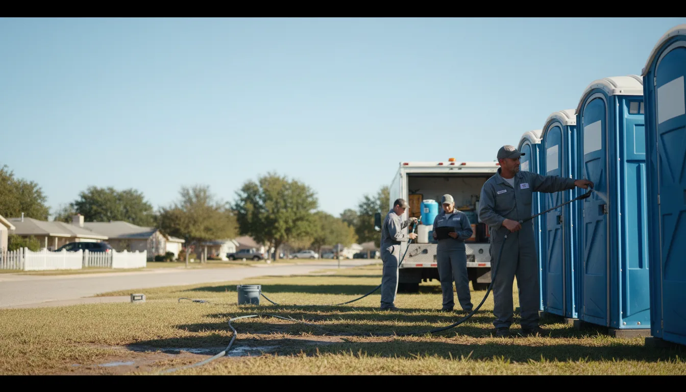 Long-Term Portable Toilet Rental in Clifton, KS near me